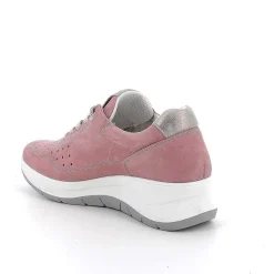 Woman Igi&Co Wedges-Antique Pink Women'S Leather Wedge Shoes