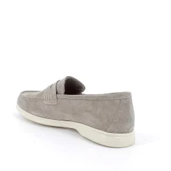 Man Igi&Co Moccasins And Flat Shoes-Beige Men'S Leather Loafers