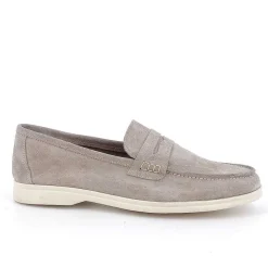 Man Igi&Co Moccasins And Flat Shoes-Beige Men'S Leather Loafers