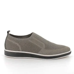 Man Igi&Co Moccasins And Flat Shoes-Beige Men'S Slip On Sock