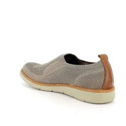 Man Igi&Co Moccasins And Flat Shoes-Beige Men'S Sock Sneakers