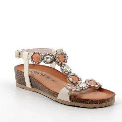 Woman Igi&Co Sandals And Flip Flops-Beige Women'S Sandals
