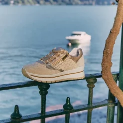 Woman Igi&Co Sneakers-Beige-Cream Women'S Leather Sneakers