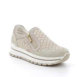 Woman Igi&Co Sneakers-Beige-Cream Women'S Leather Sneakers