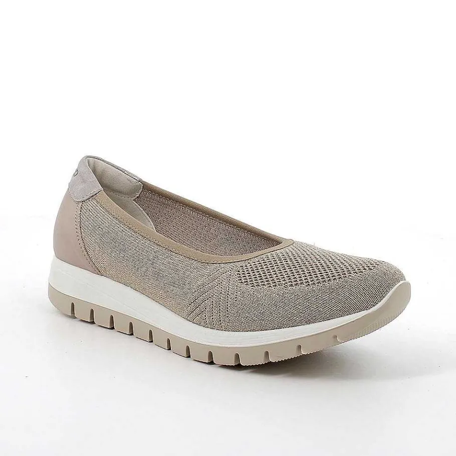 Woman Igi&Co Sneakers-Beige-Platinum Women'S Ballerinas