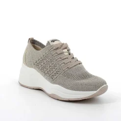 Woman Igi&Co Wedges-Beige-Platinum Women'S Wedge Sneakers