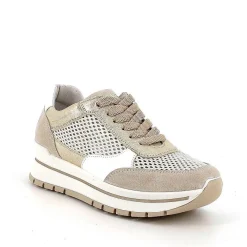 Woman Igi&Co Sneakers-Beige-White-Platinum Women'S Sneakers
