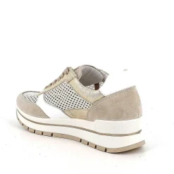 Woman Igi&Co Sneakers-Beige-White-Platinum Women'S Sneakers