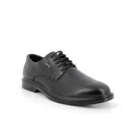 Man Igi&Co Lace Up-Black Men'S Leather Lace-Ups