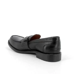 Man Igi&Co Moccasins And Flat Shoes-Black Men'S Leather Loafers