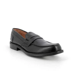 Man Igi&Co Moccasins And Flat Shoes-Black Men'S Leather Loafers