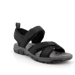 Man Igi&Co Sandals-Black Men'S Sandals