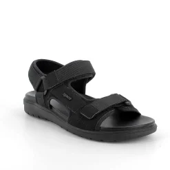 Man Igi&Co Sandals-Black Men'S Sandals