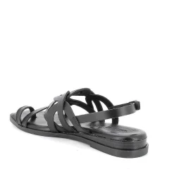 Woman Igi&Co Sandals And Flip Flops-Black Women'S Leather Flip Flop Sandals