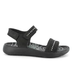 Woman Igi&Co Eco-Sustainable Shoes-Black Women'S Leather Sandals