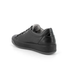 Woman Igi&Co Sneakers-Black Women'S Leather Sneakers
