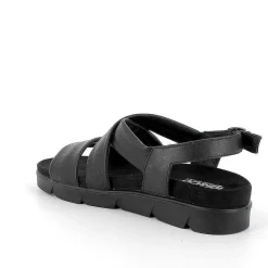 Woman Igi&Co Sandals And Flip Flops-Black Women'S Sandals
