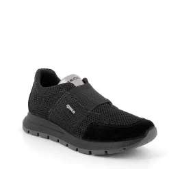 Woman Igi&Co Moccasins And Slip Ons-Black Women'S Slip On