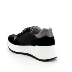 Woman Igi&Co Wedges-Black Women'S Wedge Sneakers
