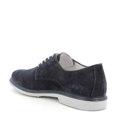 Man Igi&Co Lace Up-Blue Men'S Leather Lace-Up
