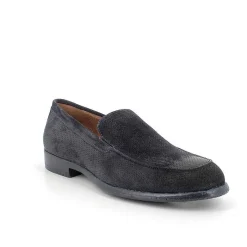 Man Igi&Co Moccasins And Flat Shoes-Blue Men'S Leather Loafers