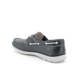 Man Igi&Co Moccasins And Flat Shoes-Blue Men'S Leather Loafers