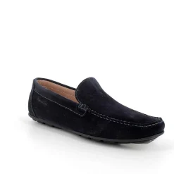 Man Igi&Co Moccasins And Flat Shoes-Blue Men'S Leather Loafers