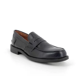 Man Igi&Co Moccasins And Flat Shoes-Blue Men'S Leather Loafers