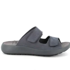 Man Igi&Co Eco-Sustainable Shoes-Blue Men'S Leather Sandals