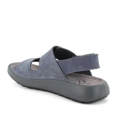Man Igi&Co Eco-Sustainable Shoes-Blue Men'S Leather Sandals