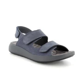 Man Igi&Co Eco-Sustainable Shoes-Blue Men'S Leather Sandals