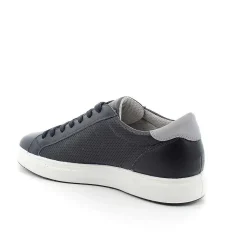 Man Igi&Co Sneakers-Blue Men'S Leather Sneakers