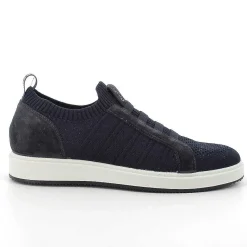 Man Igi&Co Moccasins And Flat Shoes-Blue Men'S Slip On
