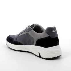Man Igi&Co Sneakers-Blue Men'S Sneakers