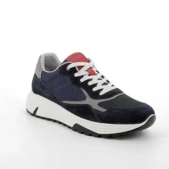 Man Igi&Co Sneakers-Blue Men'S Sneakers