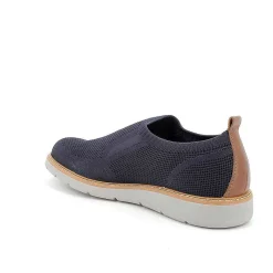 Man Igi&Co Moccasins And Flat Shoes-Blue Men'S Sock Sneakers
