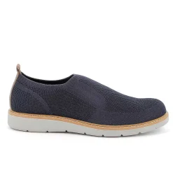 Man Igi&Co Moccasins And Flat Shoes-Blue Men'S Sock Sneakers
