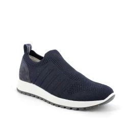 Man Igi&Co Moccasins And Flat Shoes-Blue Men'S Sock Sneakers