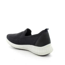 Woman Igi&Co Moccasins And Slip Ons-Blue Women'S Sock Sneakers