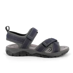 Man Igi&Co Sandals-Blue-Grey Men'S Sandals