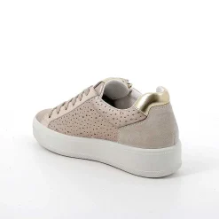 Woman Igi&Co Sneakers-Champagne Women'S Leather Sneakers