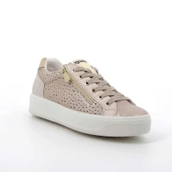 Woman Igi&Co Sneakers-Champagne Women'S Leather Sneakers
