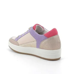 Woman Igi&Co Sneakers-Champagne-Beige Women'S Leather Sneakers