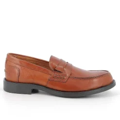 Man Igi&Co Moccasins And Flat Shoes-Cognac Men'S Leather Loafers