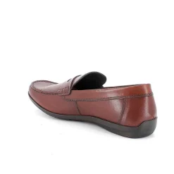 Man Igi&Co Moccasins And Flat Shoes-Cognac Men'S Leather Loafers