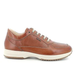 Man Igi&Co Sneakers-Cognac Men'S Leather Sneakers