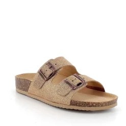 Woman Igi&Co Sandals And Flip Flops-Copper Women'S Leather Sandals