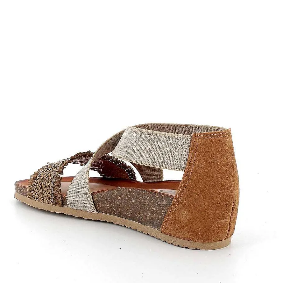 Woman Igi&Co Sandals And Flip Flops-Copper Women'S Leather Sandals