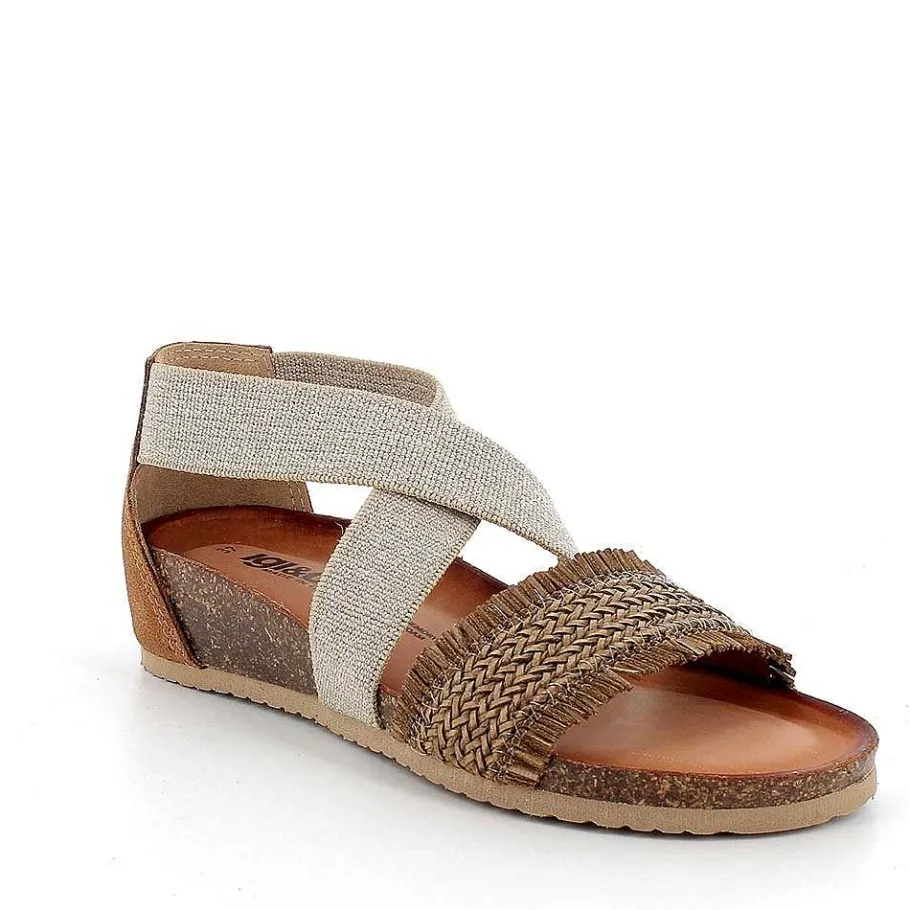 Woman Igi&Co Sandals And Flip Flops-Copper Women'S Leather Sandals