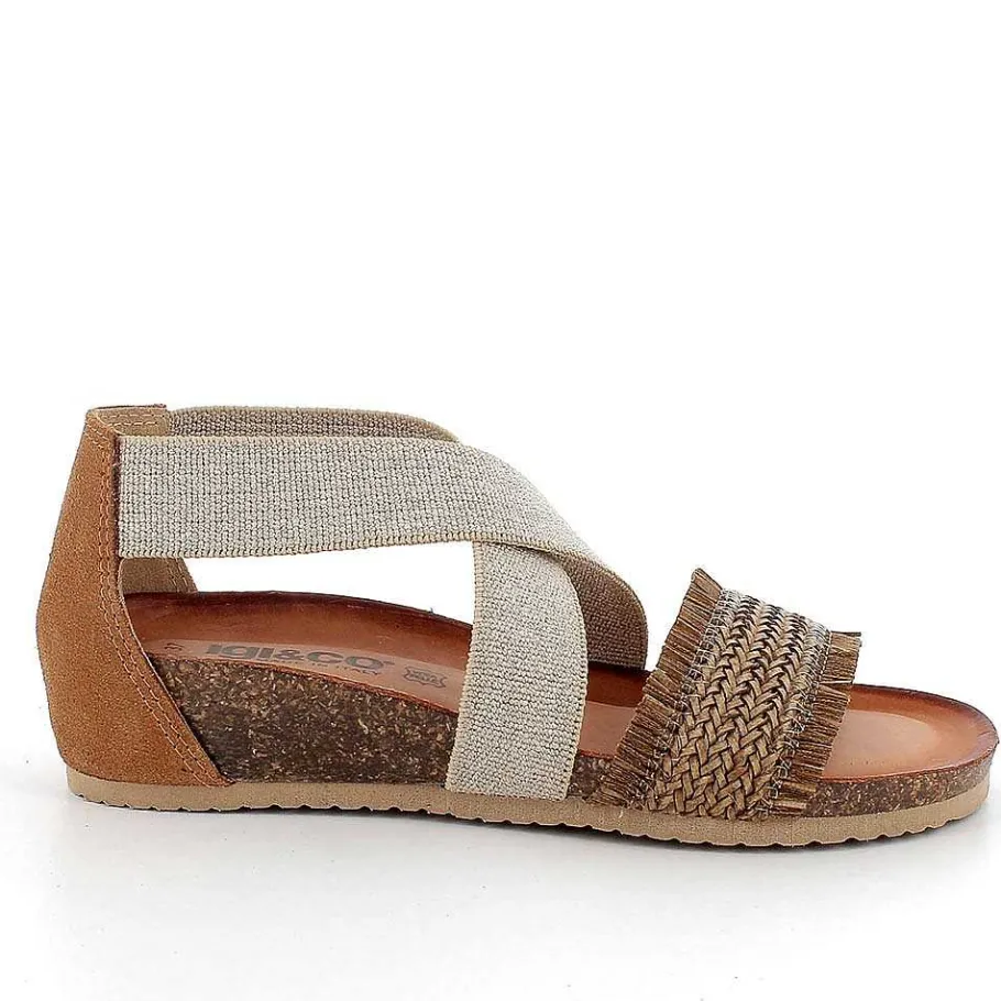 Woman Igi&Co Sandals And Flip Flops-Copper Women'S Leather Sandals